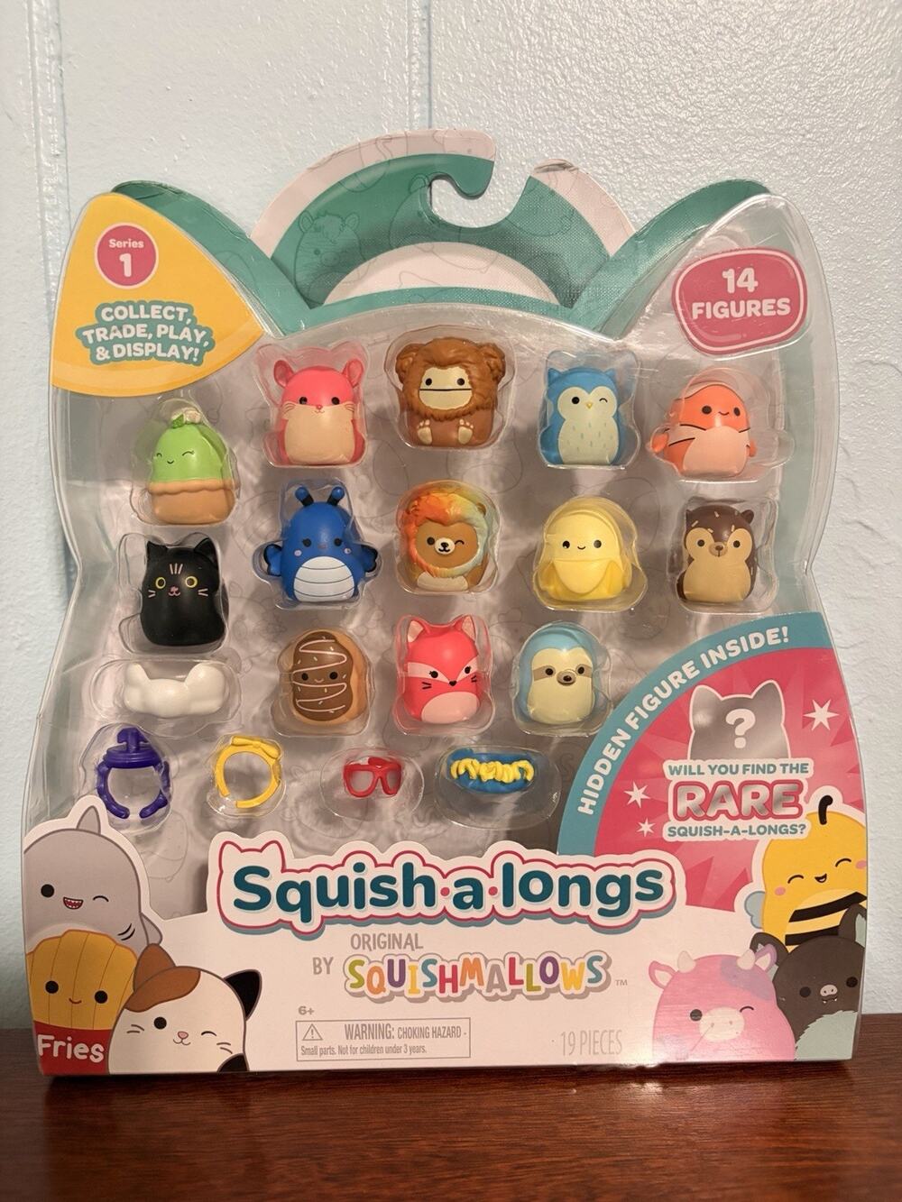Squishmallows Squish-A-Longs Series 1 Micro Mini Figures 14 Pack Box Lot NIB